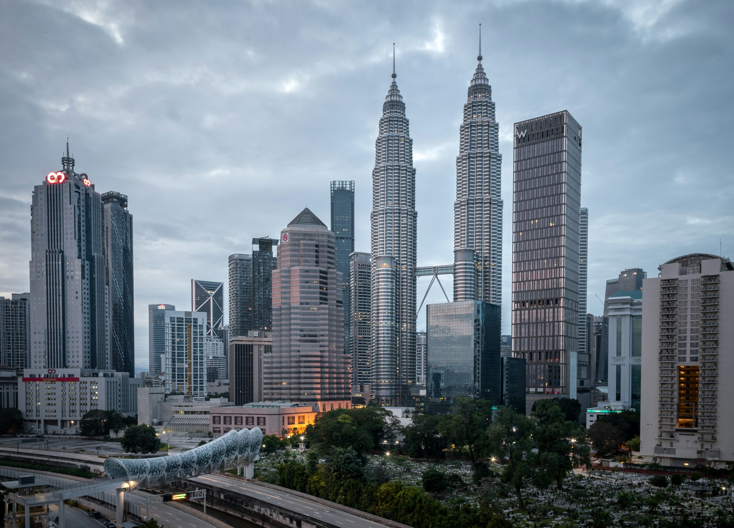 Petronas Twin Towers in Kuala Lumpur